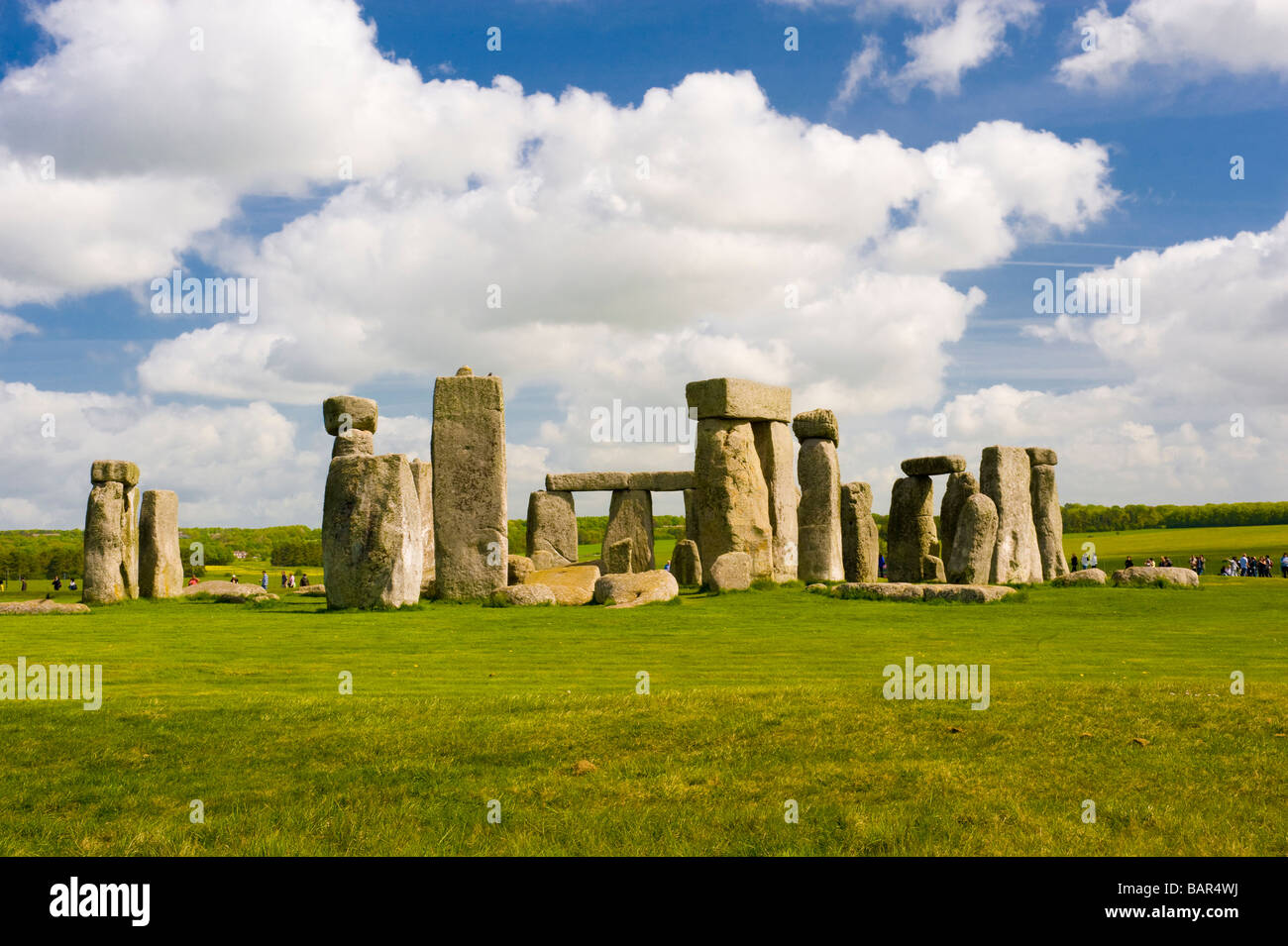 Stonehenge Salisbury Wiltshire Foto Stock
