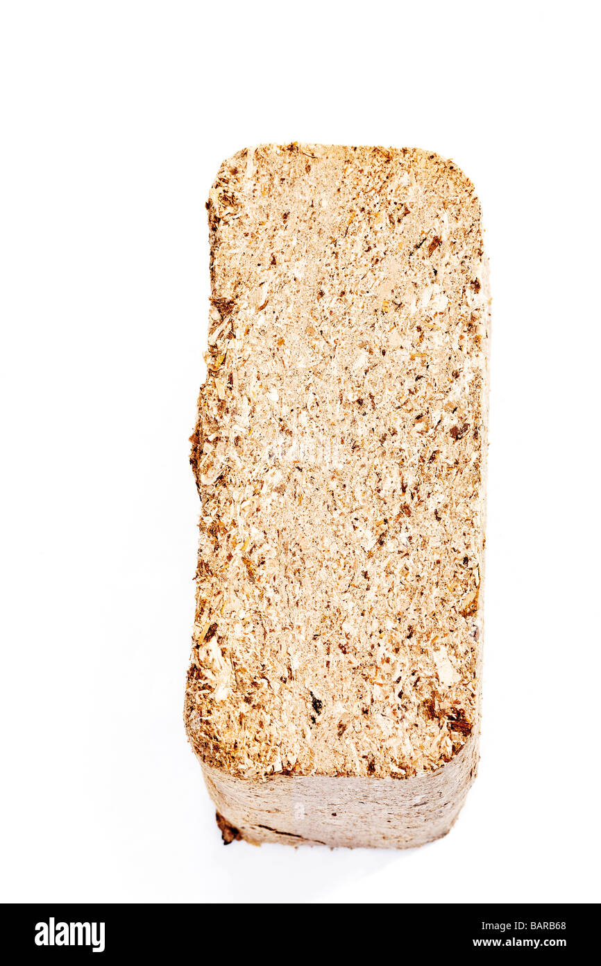 Bricchette di legno, close-up Foto Stock