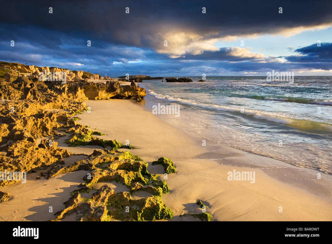 Trigg Beach a Perth, Western Australia Foto Stock