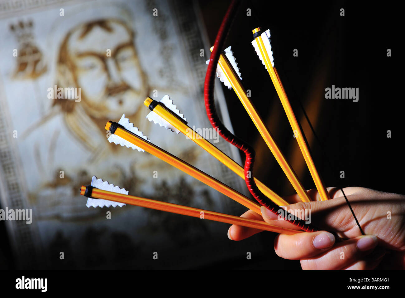 Tradizionale mongola storia, Chingis Khan Foto Stock