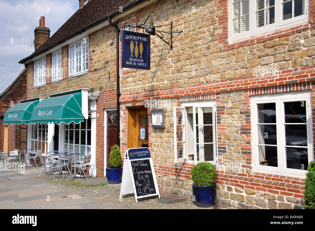 Loch Fyne Ristorante, North Street, Midhurst, West Sussex, in Inghilterra, Regno Unito Foto Stock