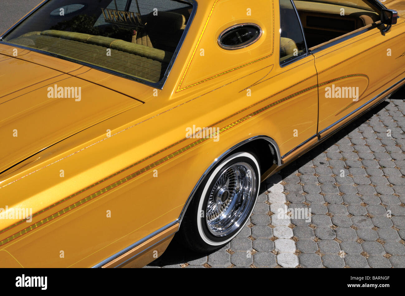 Porzione di spettacolare Ford Lincoln Continental Foto Stock