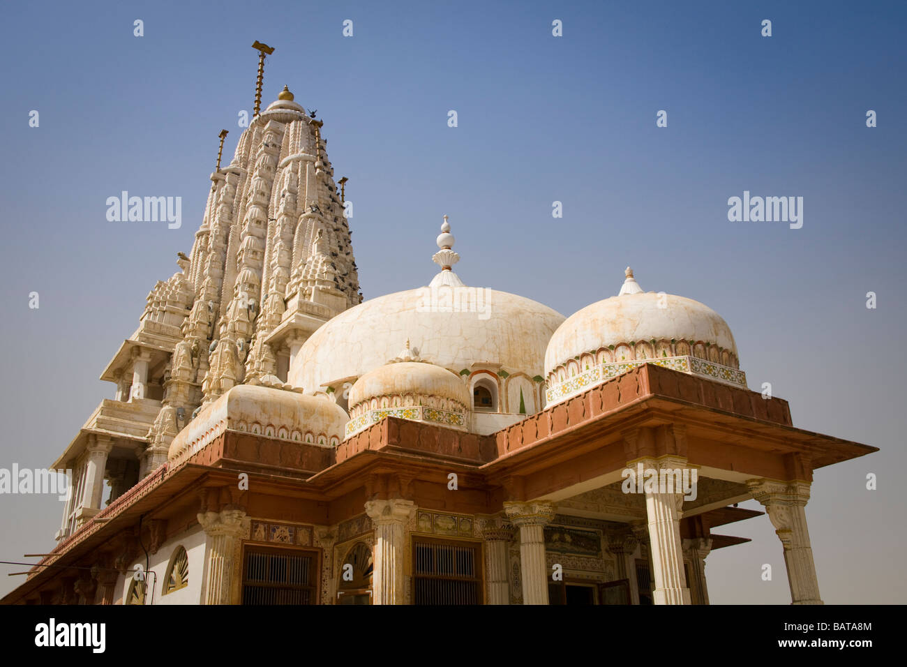 Bhandasar Jain Temple, Bikaner, Rajasthan, India Foto Stock