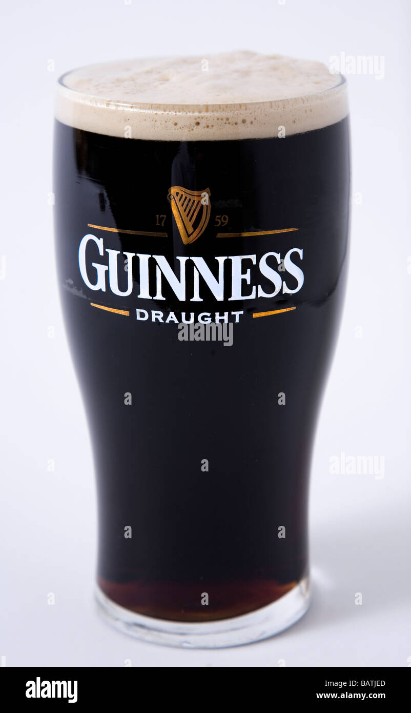 Pinta di Guinness Irlanda Foto Stock