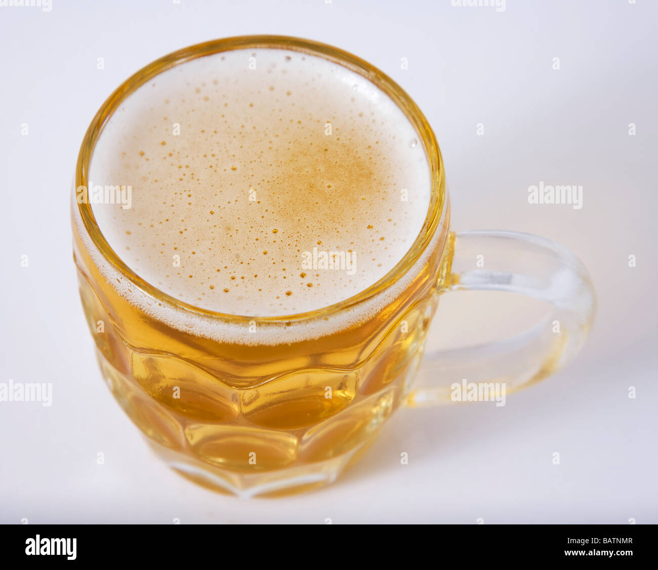Pinta di birra più grande Foto Stock