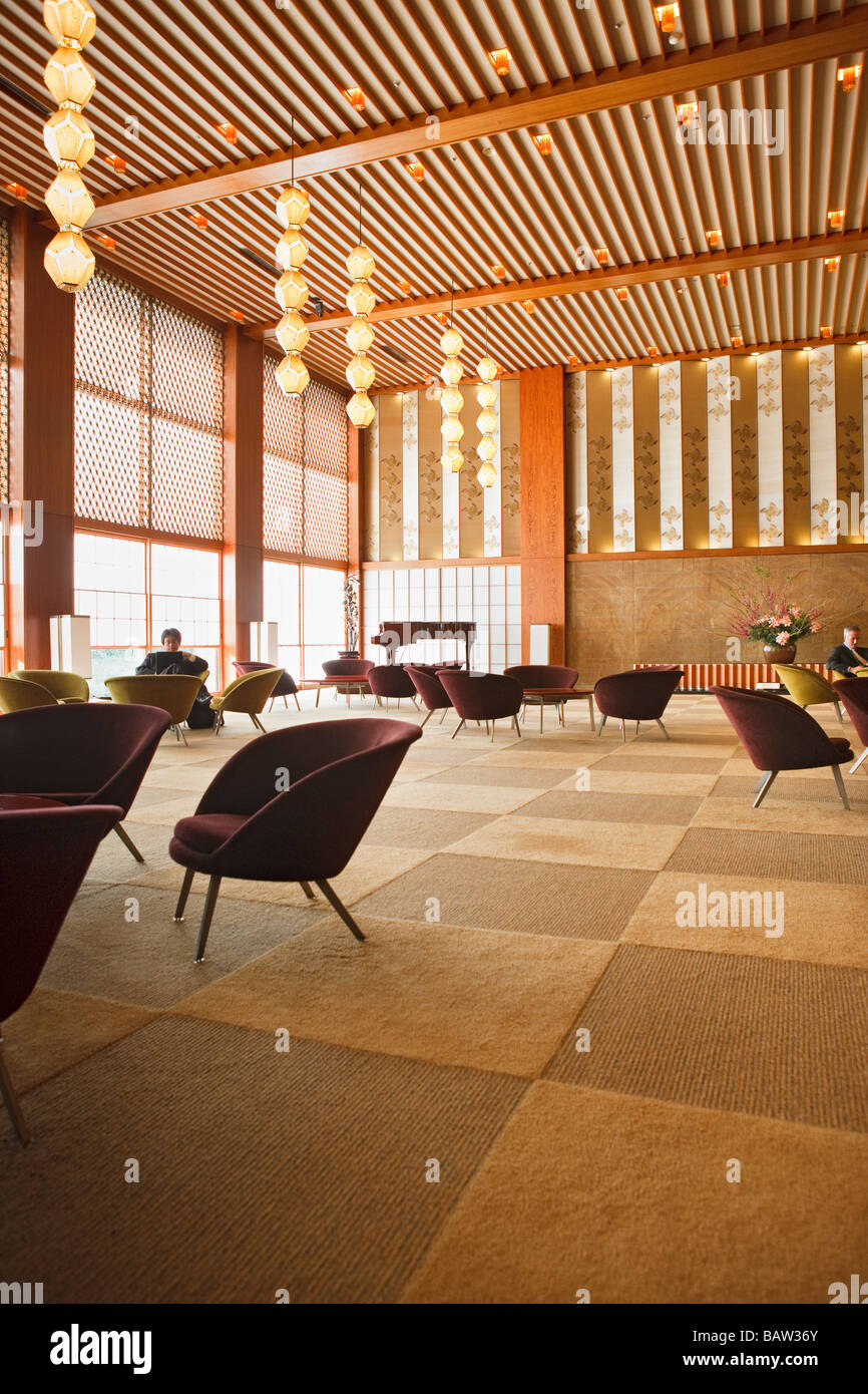 La lobby dell'hotel roppongi Tokyo Foto Stock