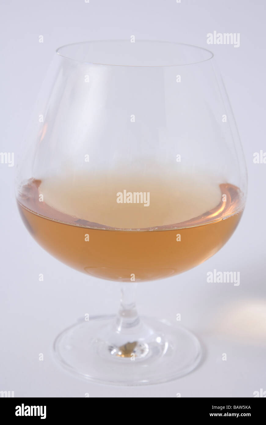 Bicchiere di brandy Cognac Foto Stock