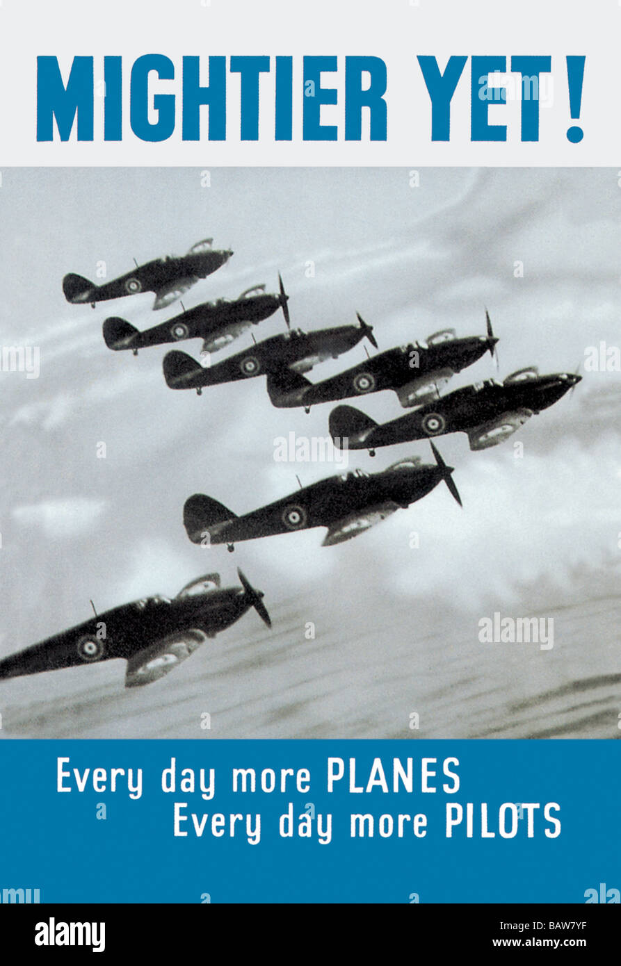 Più potente ancora! Foto Stock