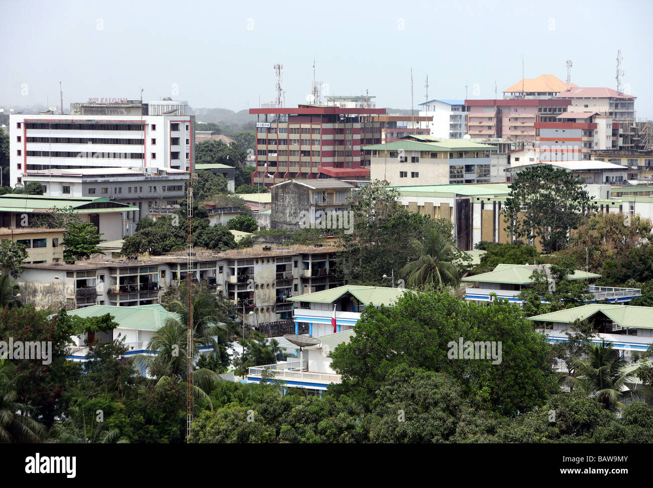 Conakry Guinea: città di capitale Conakry Foto Stock