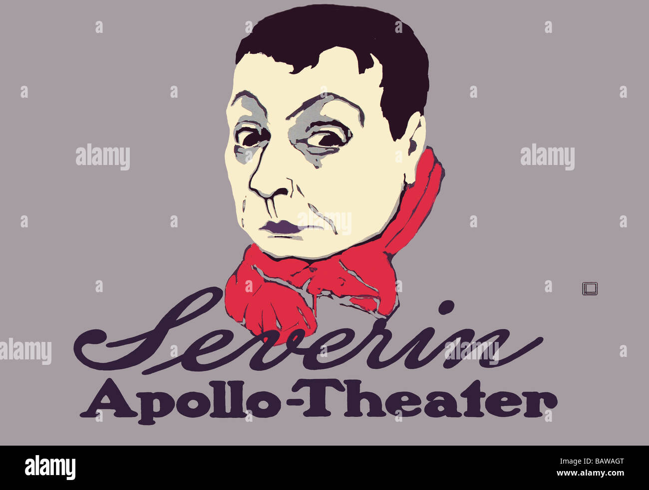 Severin al Apollo-Theater Foto Stock