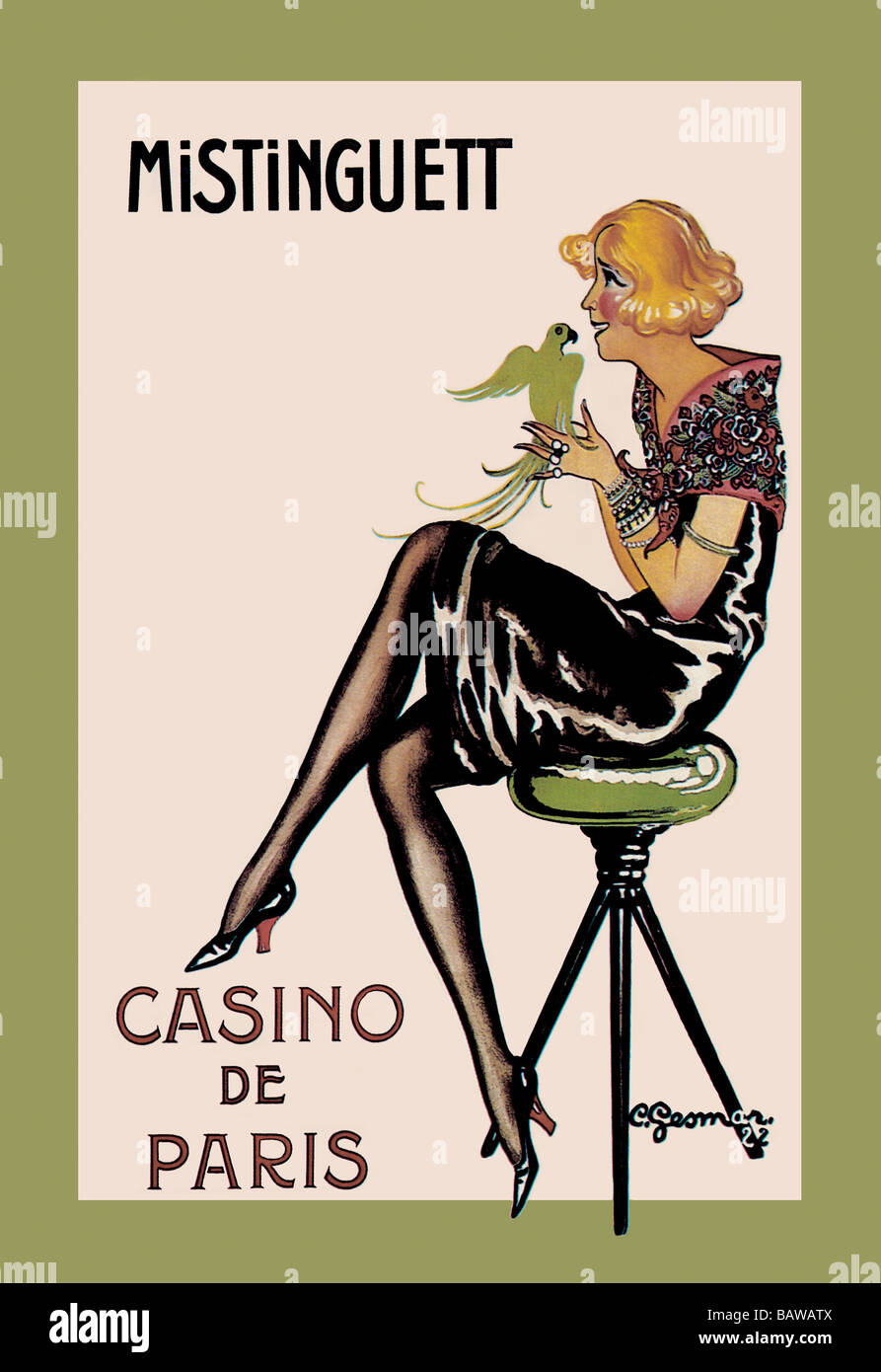 Mistinguette - Casino de Paris Foto stock - Alamy