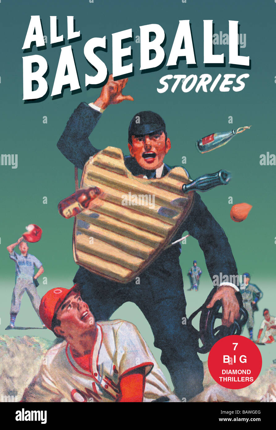 Tutte le storie di baseball: Sette Big Diamond Thrillers Foto Stock