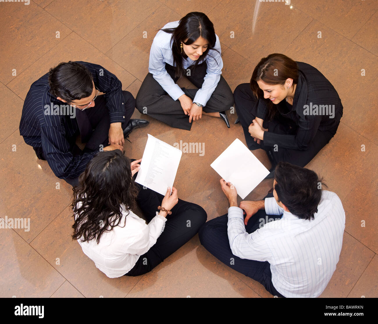 Meeting aziendali Foto Stock