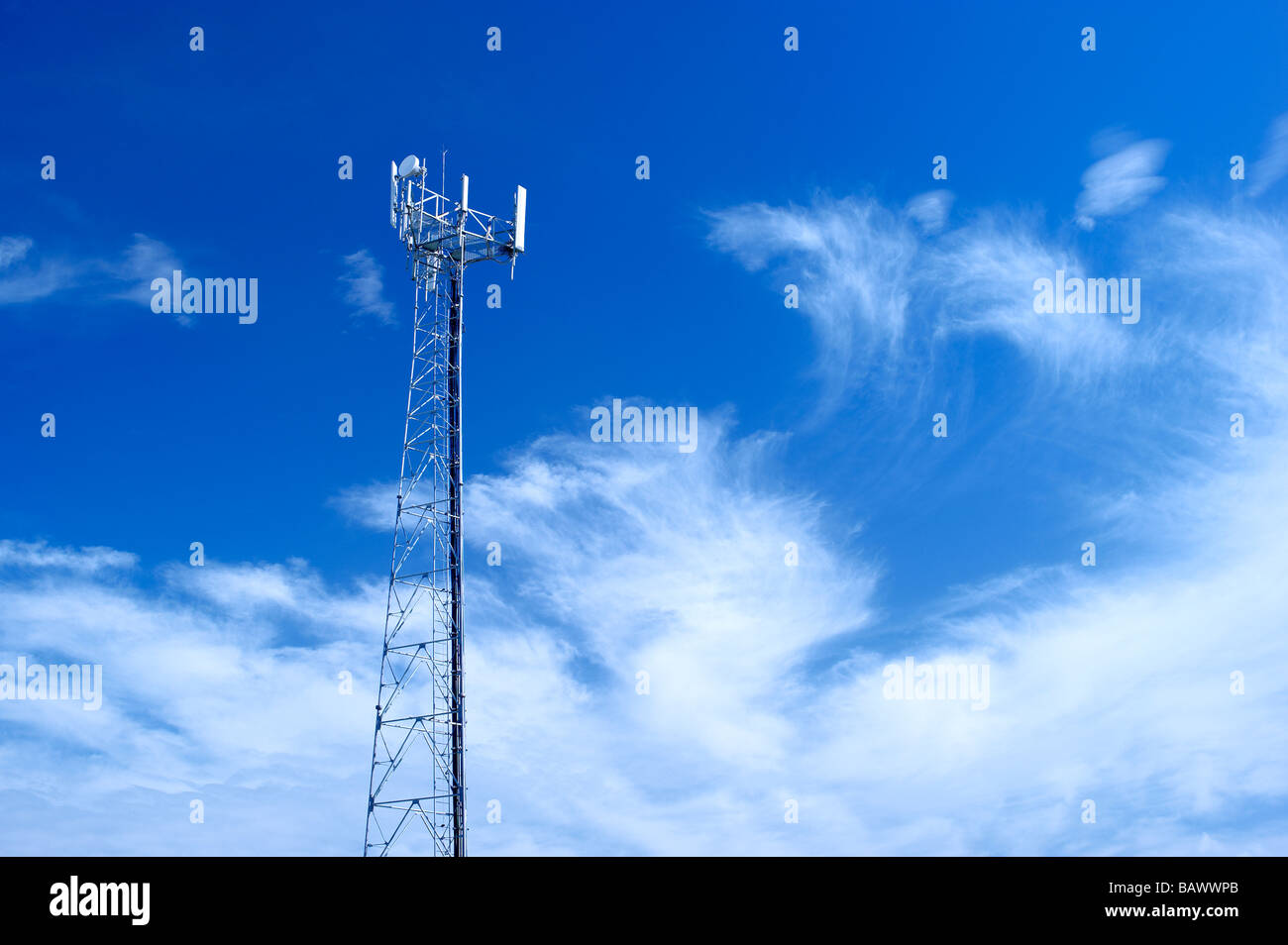 Torre di cellulare Foto Stock