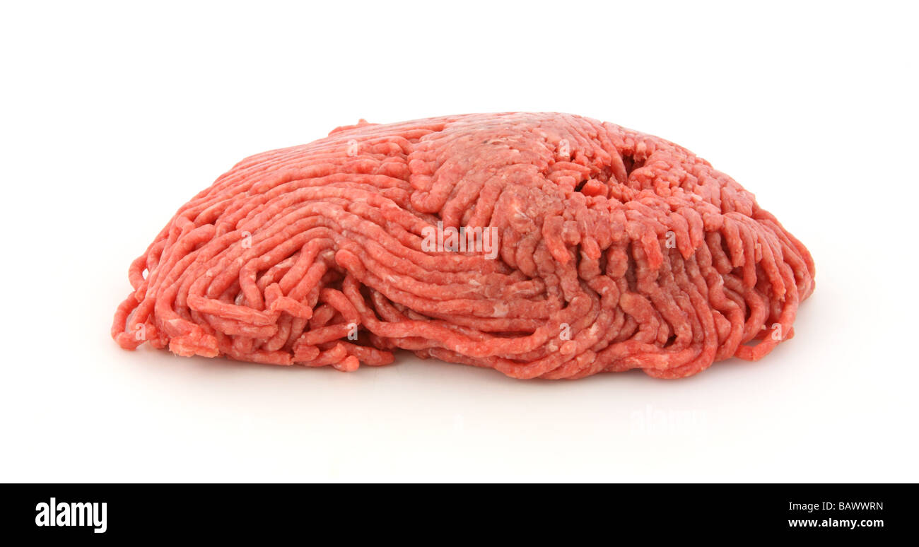 Carne macinata di manzo Foto Stock