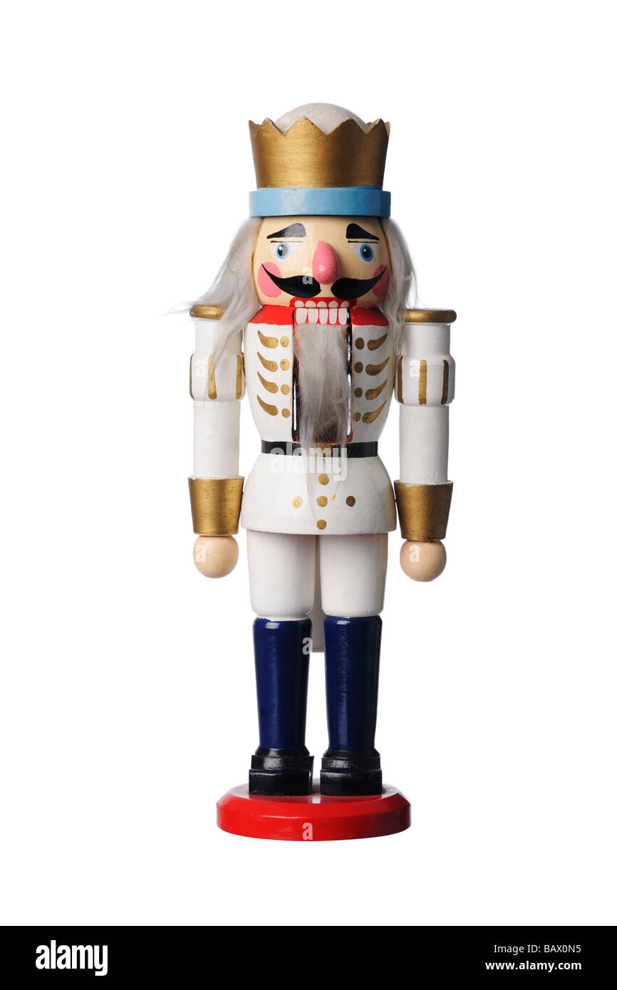Giocattolo di legno soldato Foto Stock