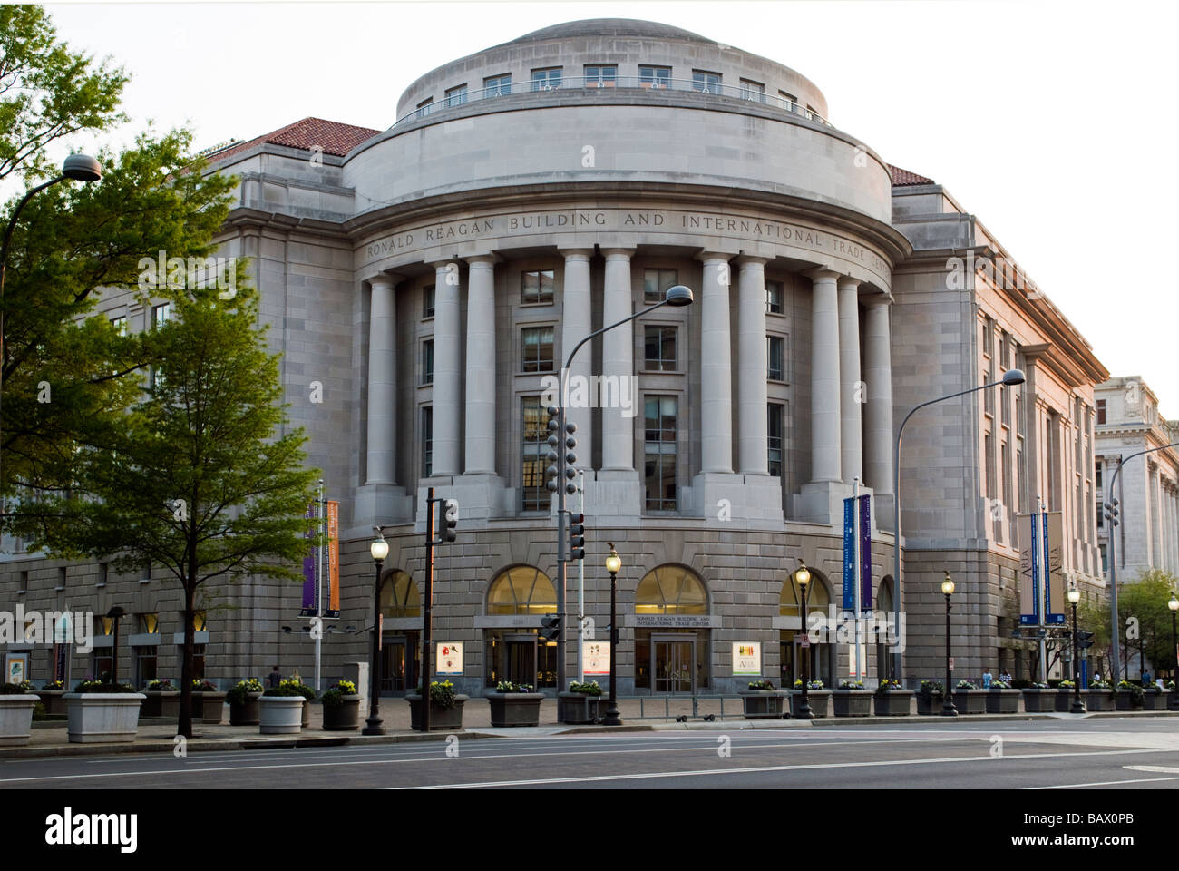Ronald Regan edificio in Washington DC Foto Stock