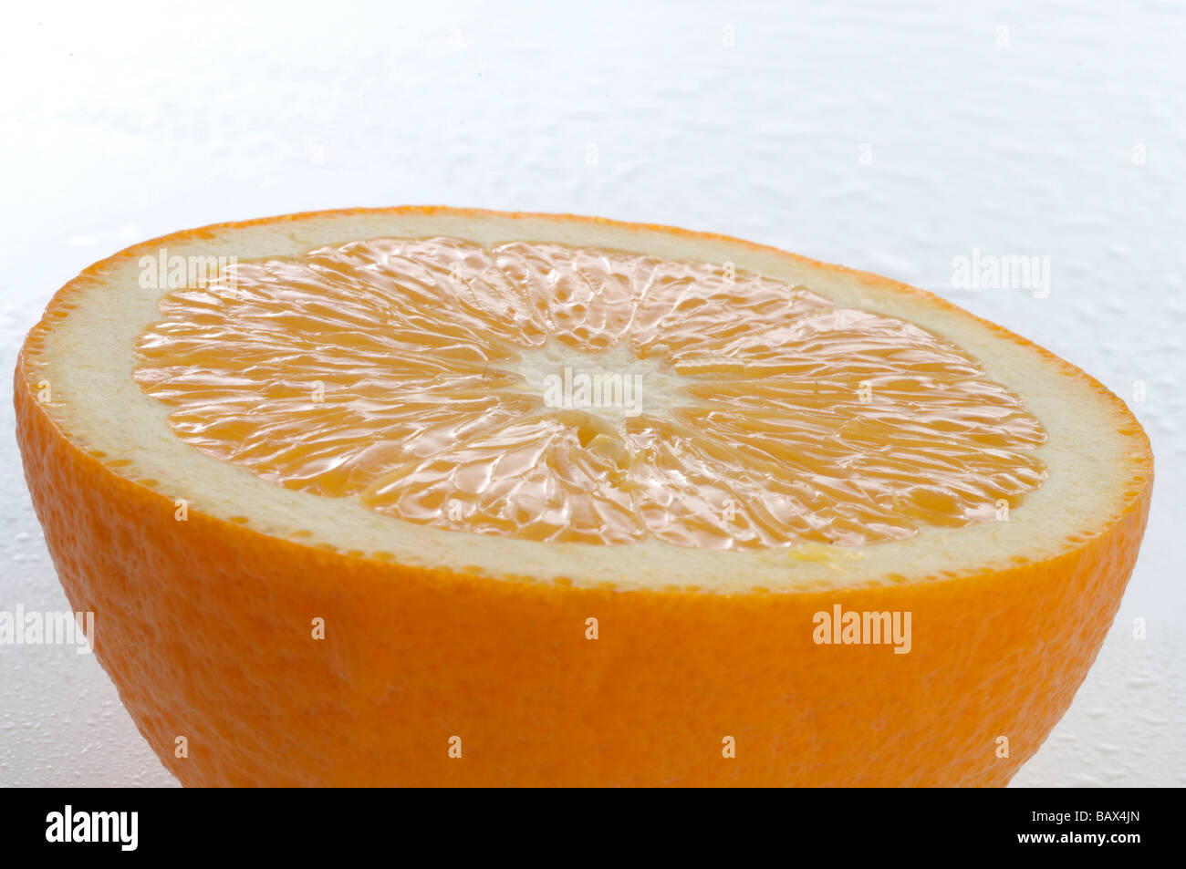 Mezza arancia Foto Stock