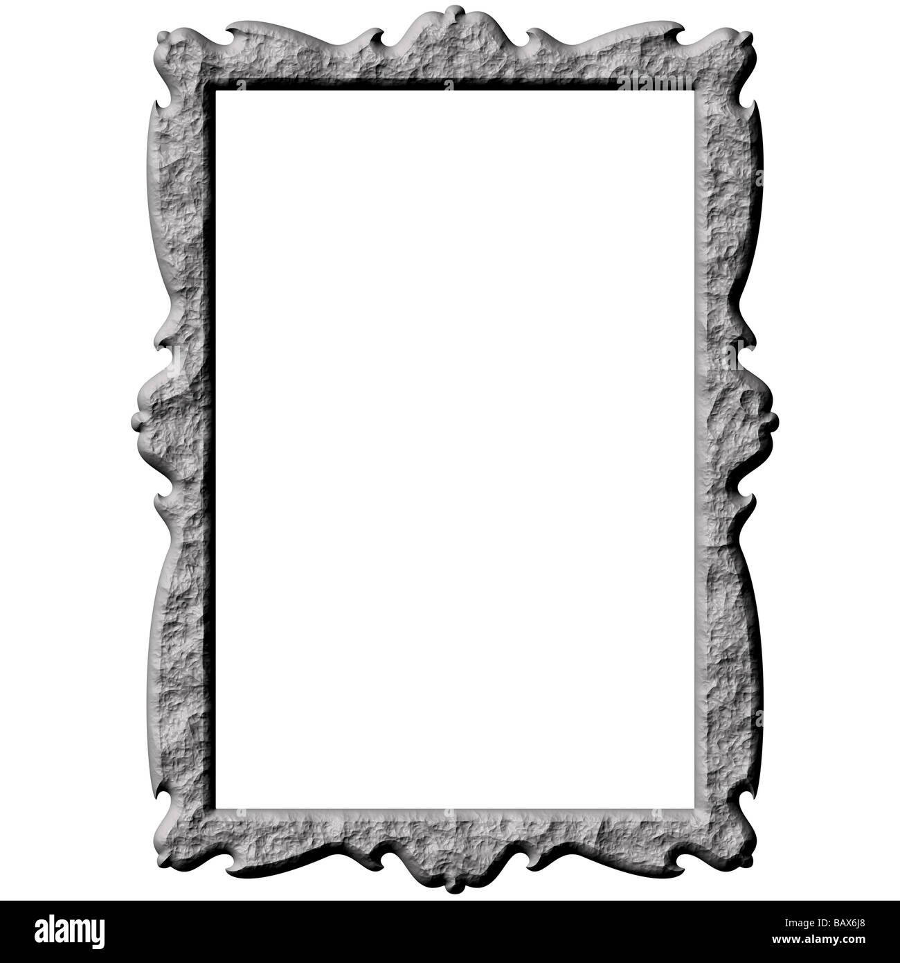 cornice in pietra 3D Foto Stock
