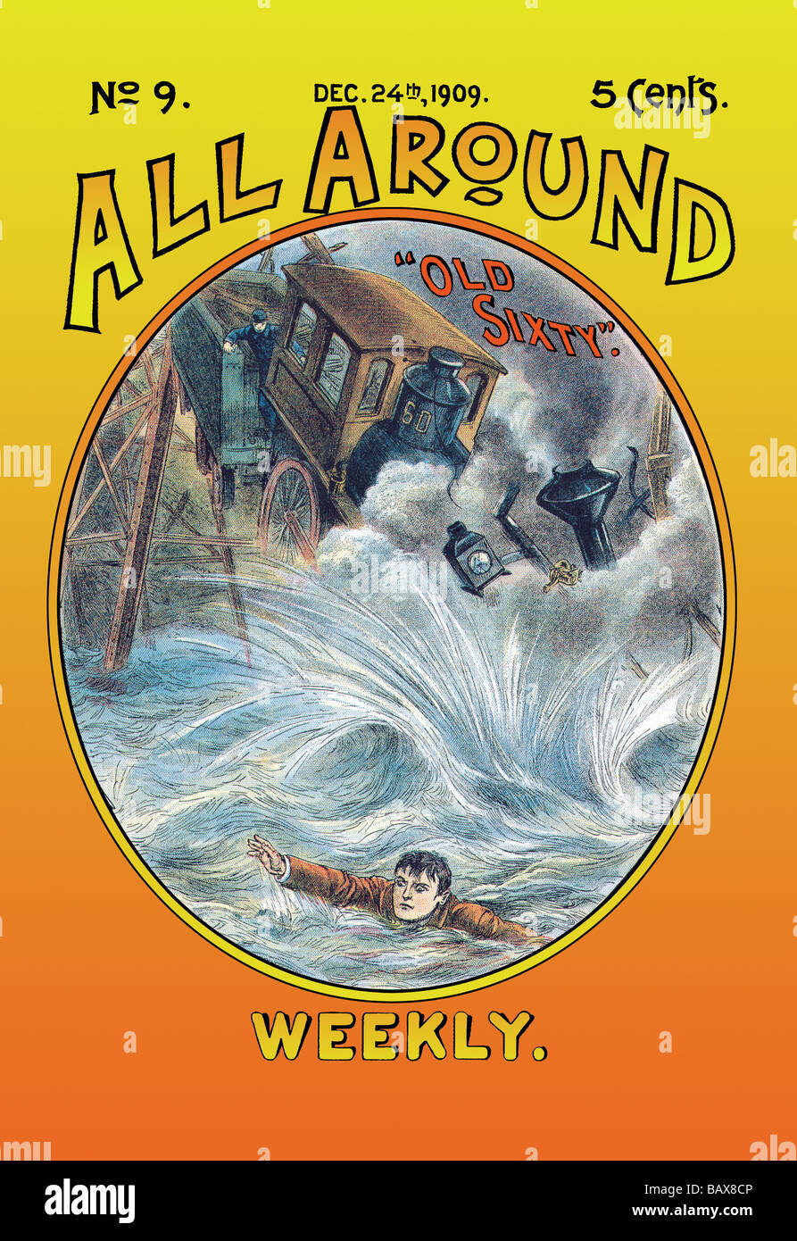 Tutti intorno a ogni settimana: Vecchio sessanta Foto Stock