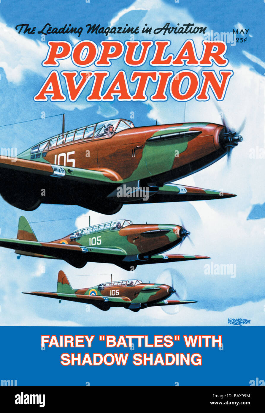 Fairey "Battaglie' con sfumatura ombra Foto Stock