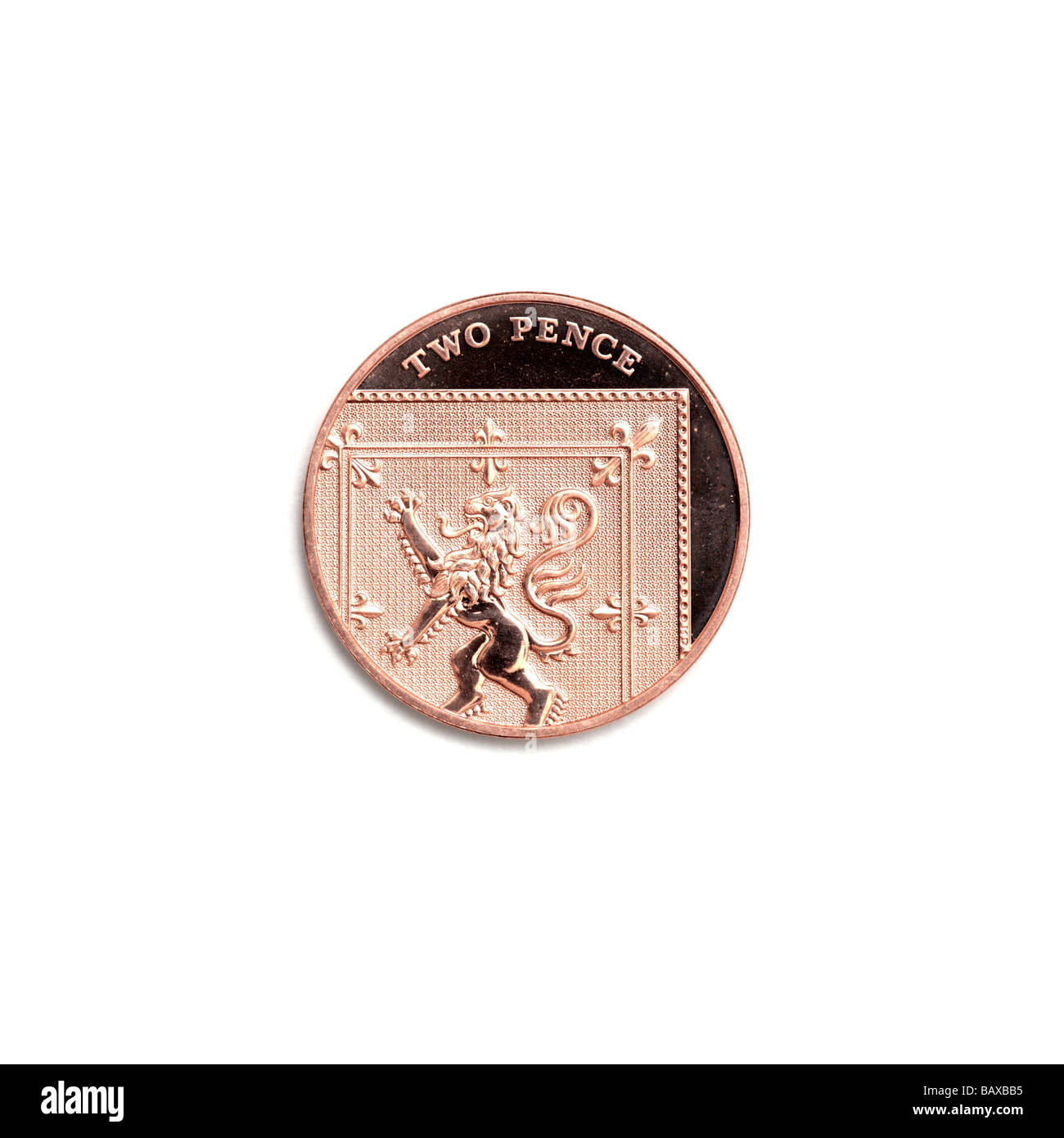 'New pence 2' Foto Stock