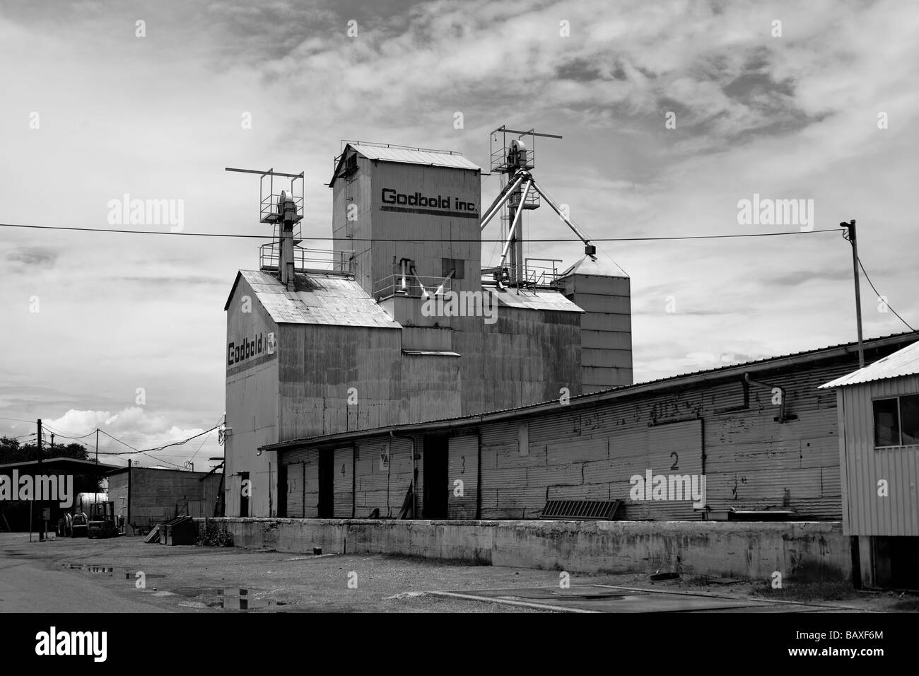 Mulino di alimentazione in Marfa Texas. Foto Stock