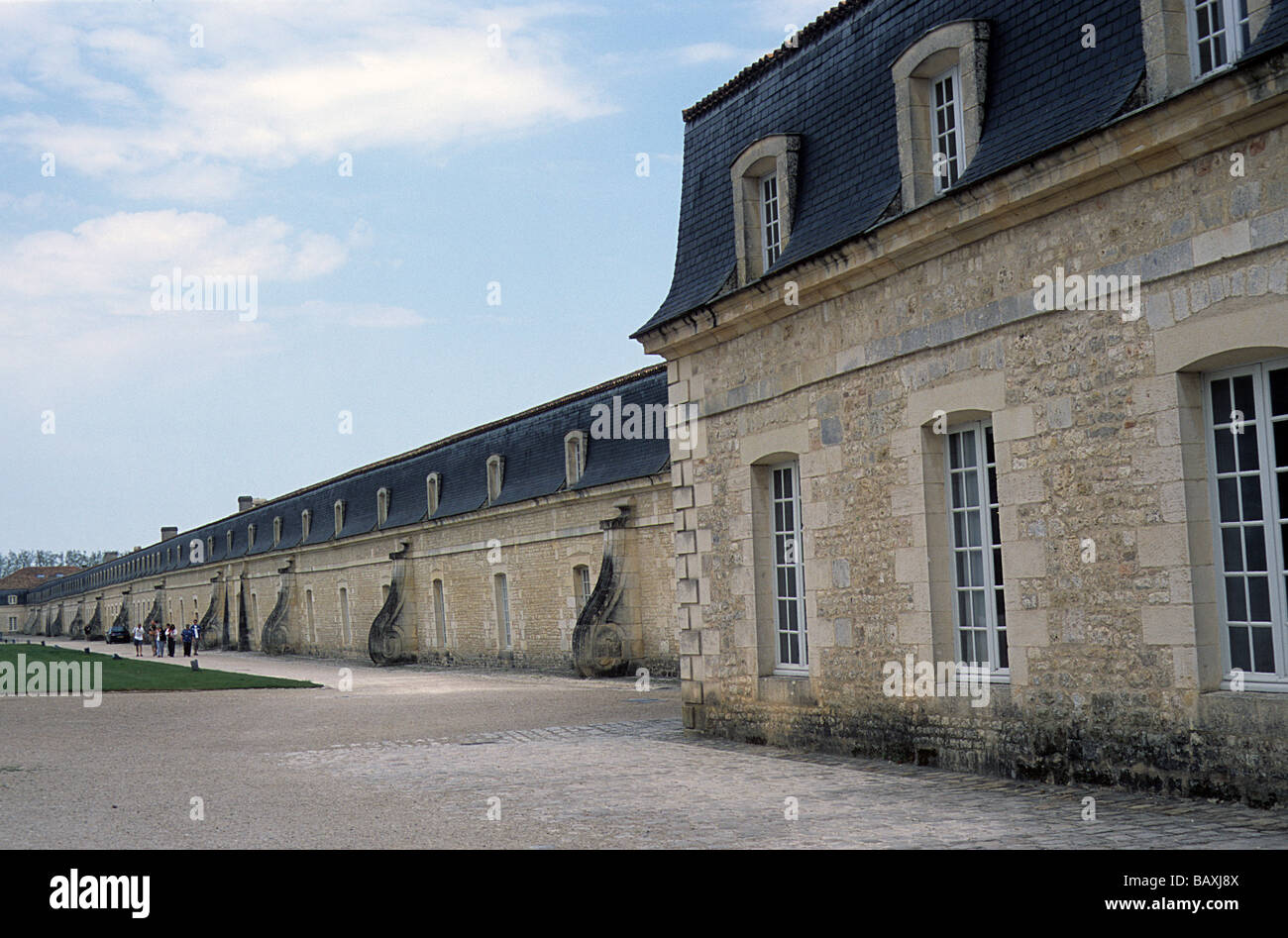 Francia, Rochefort, storica base navale, il Royal Corderia. Foto Stock