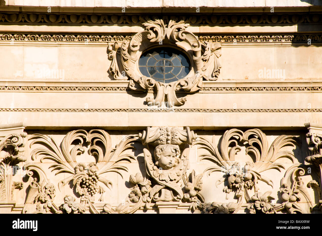Dettagli architettonici di Londra, Regno Unito Foto Stock