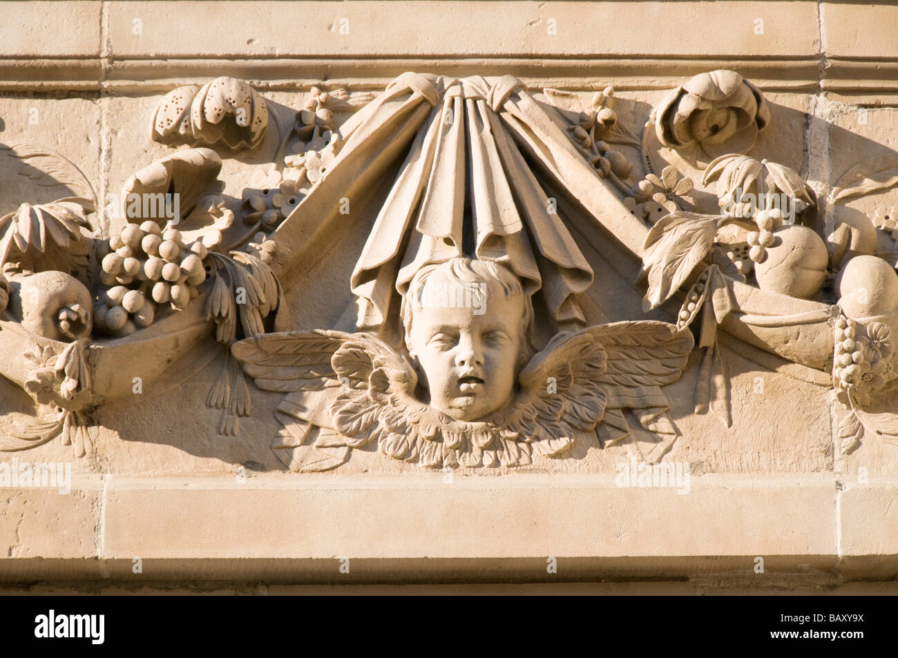 Dettagli architettonici, la Cattedrale di St Paul, Londra, Regno Unito Foto Stock