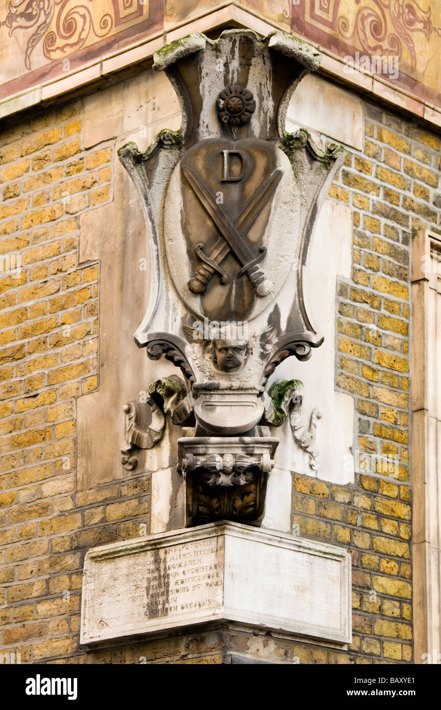 Dettagli architettonici di Londra, Regno Unito Foto Stock