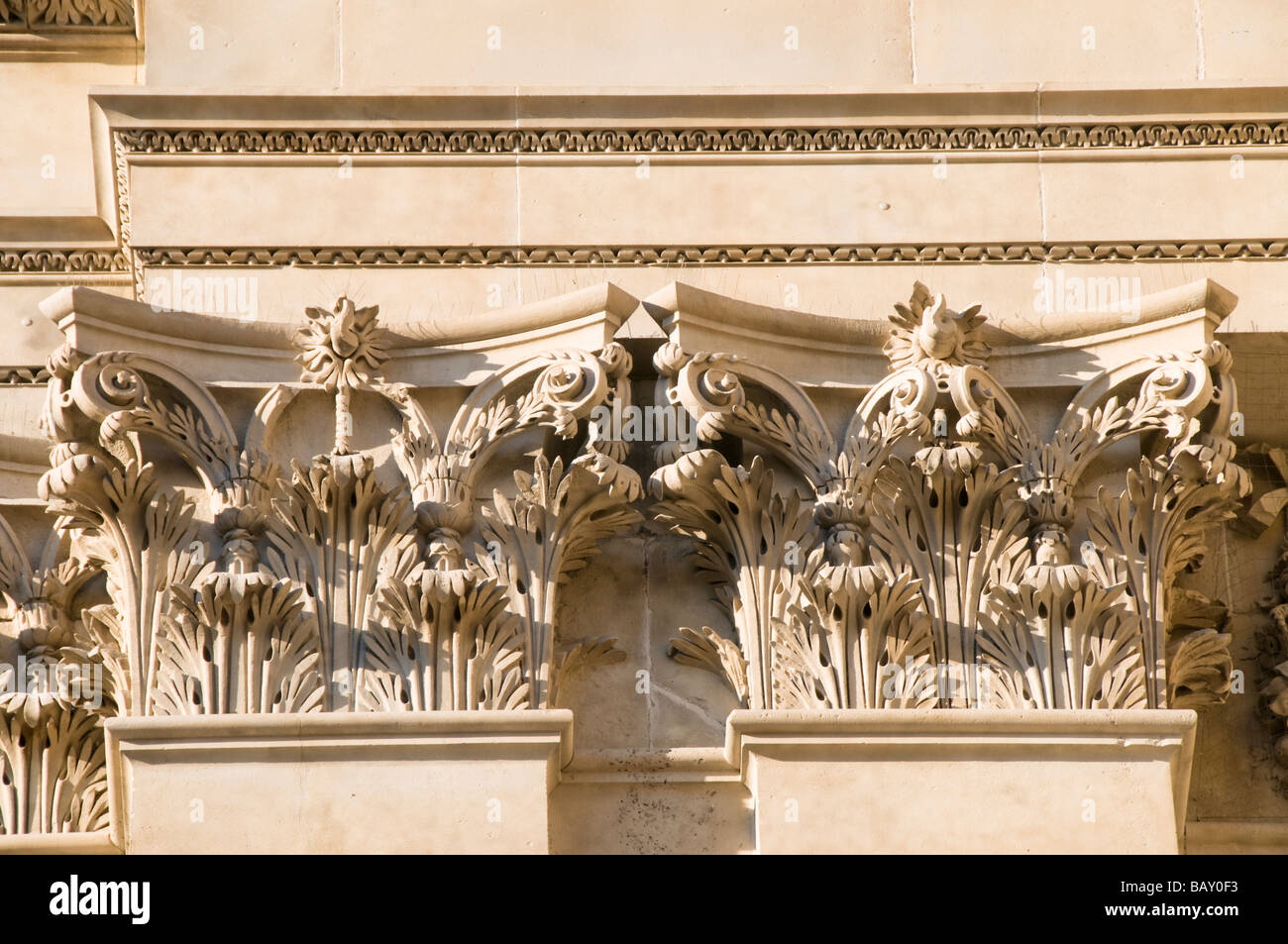 Dettagli architettonici, la Cattedrale di St Paul, Londra, Regno Unito Foto Stock