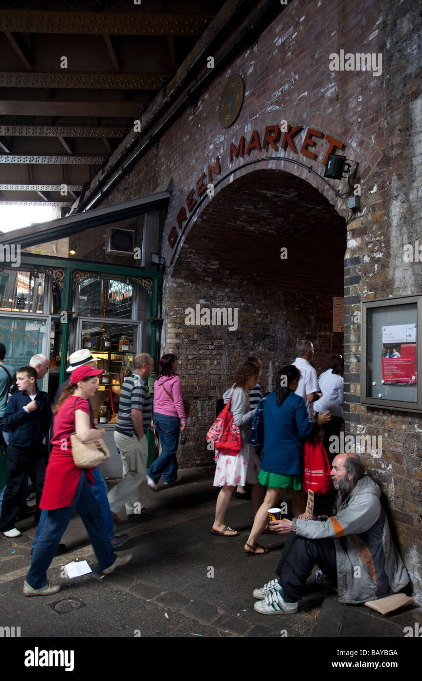 Borough Market scene, SE1, London, England, Regno Unito Foto Stock