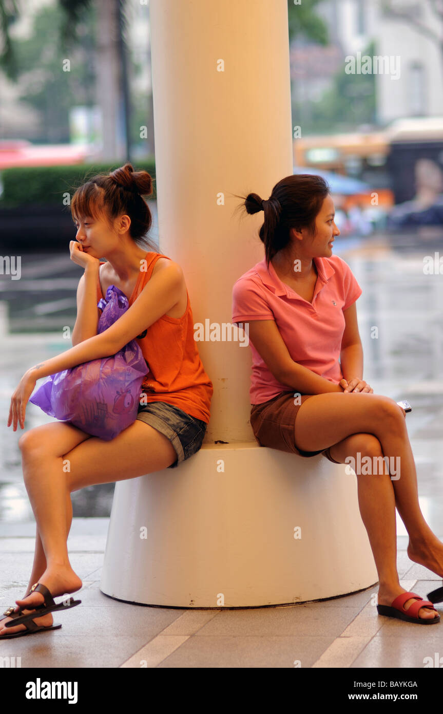 World trade center Bangkok in Thailandia Foto Stock