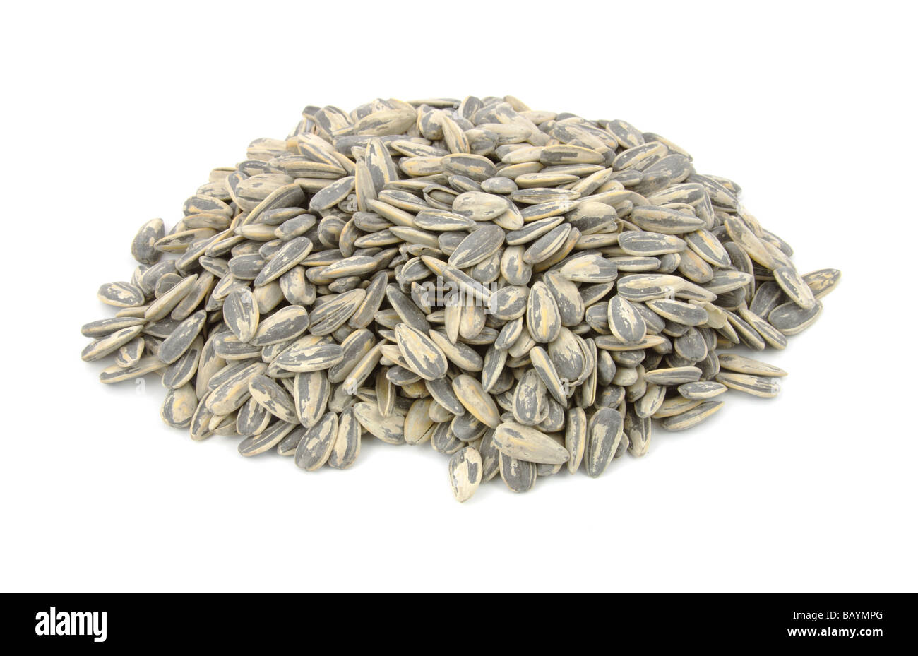 Arrosto di semi di girasole Foto Stock