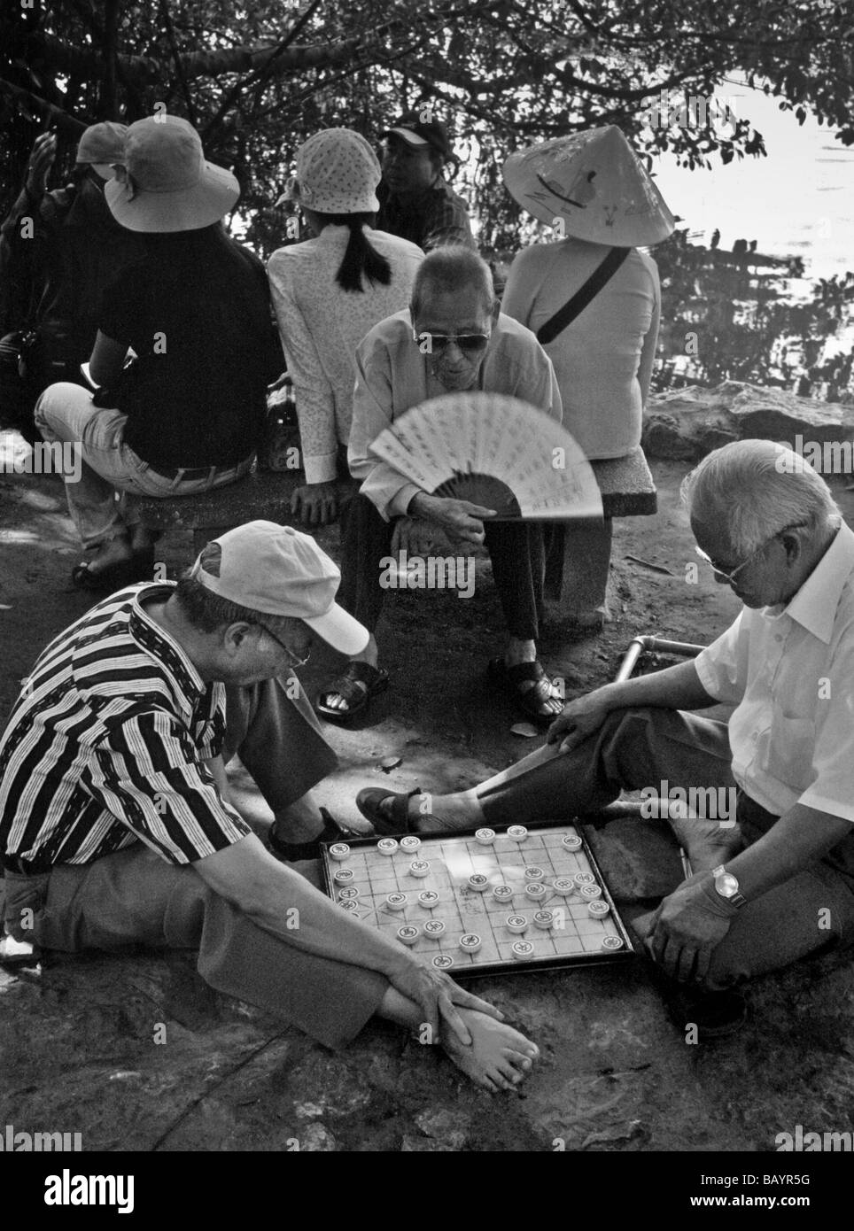 Mattina a Saigon, Vietnam Foto Stock