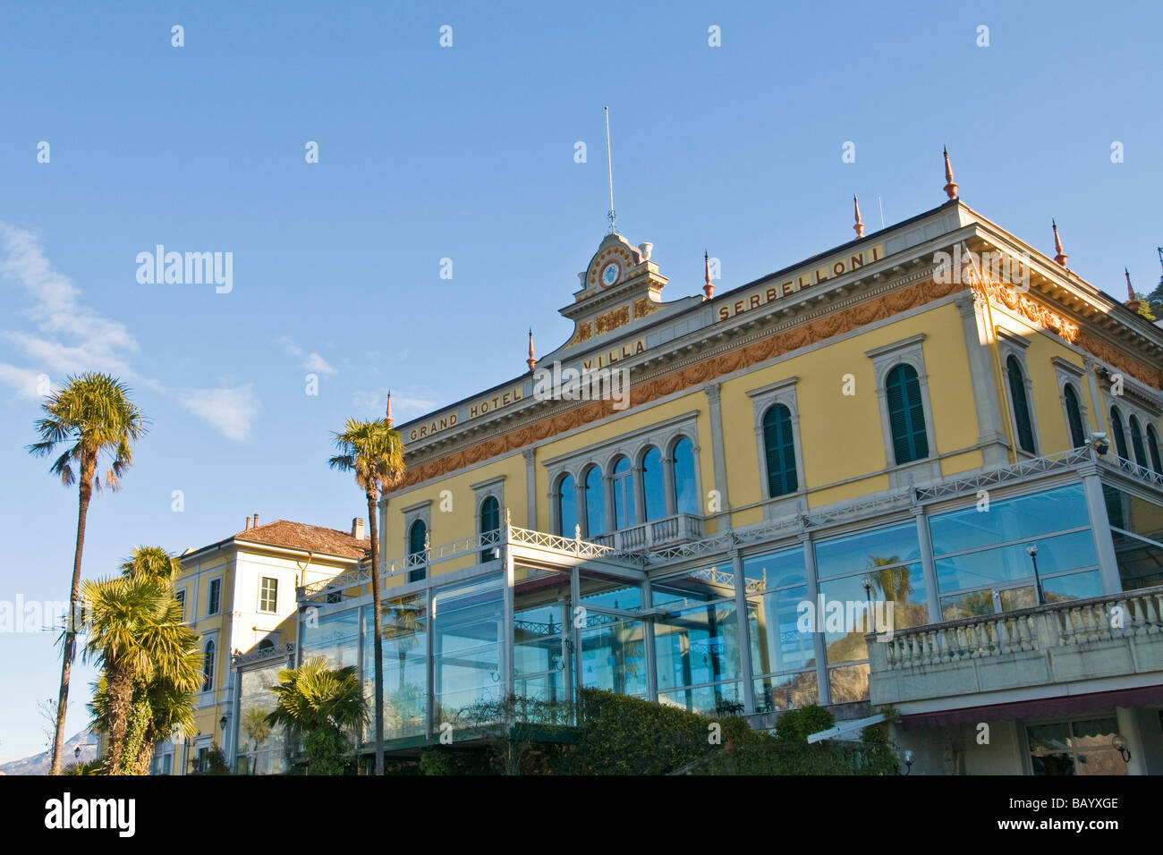 Grand Hotel Villa Serbelloni di Bellagio Lago di Como provincia di Como Italia Foto Stock