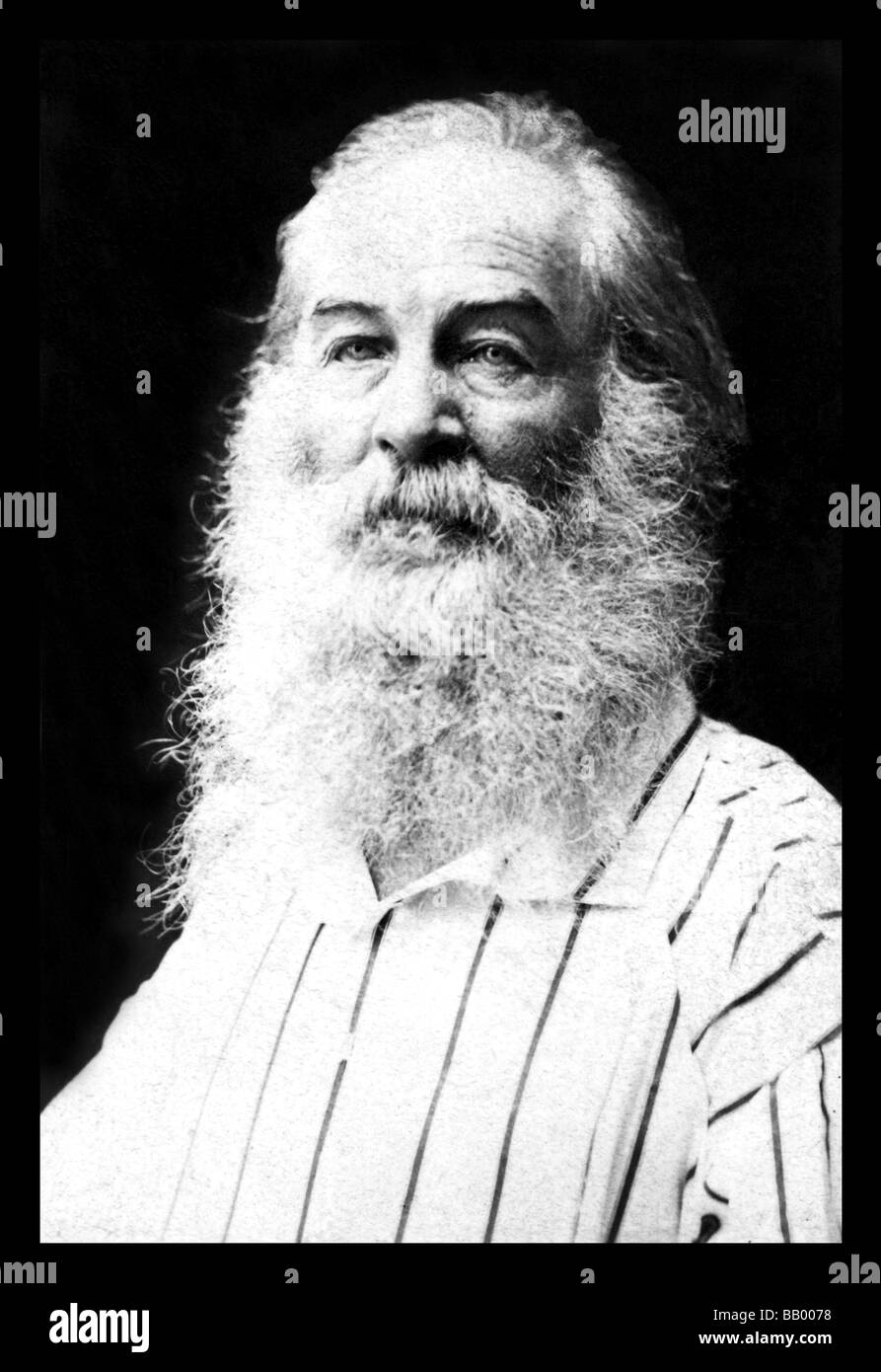 Walt Whitman Foto Stock