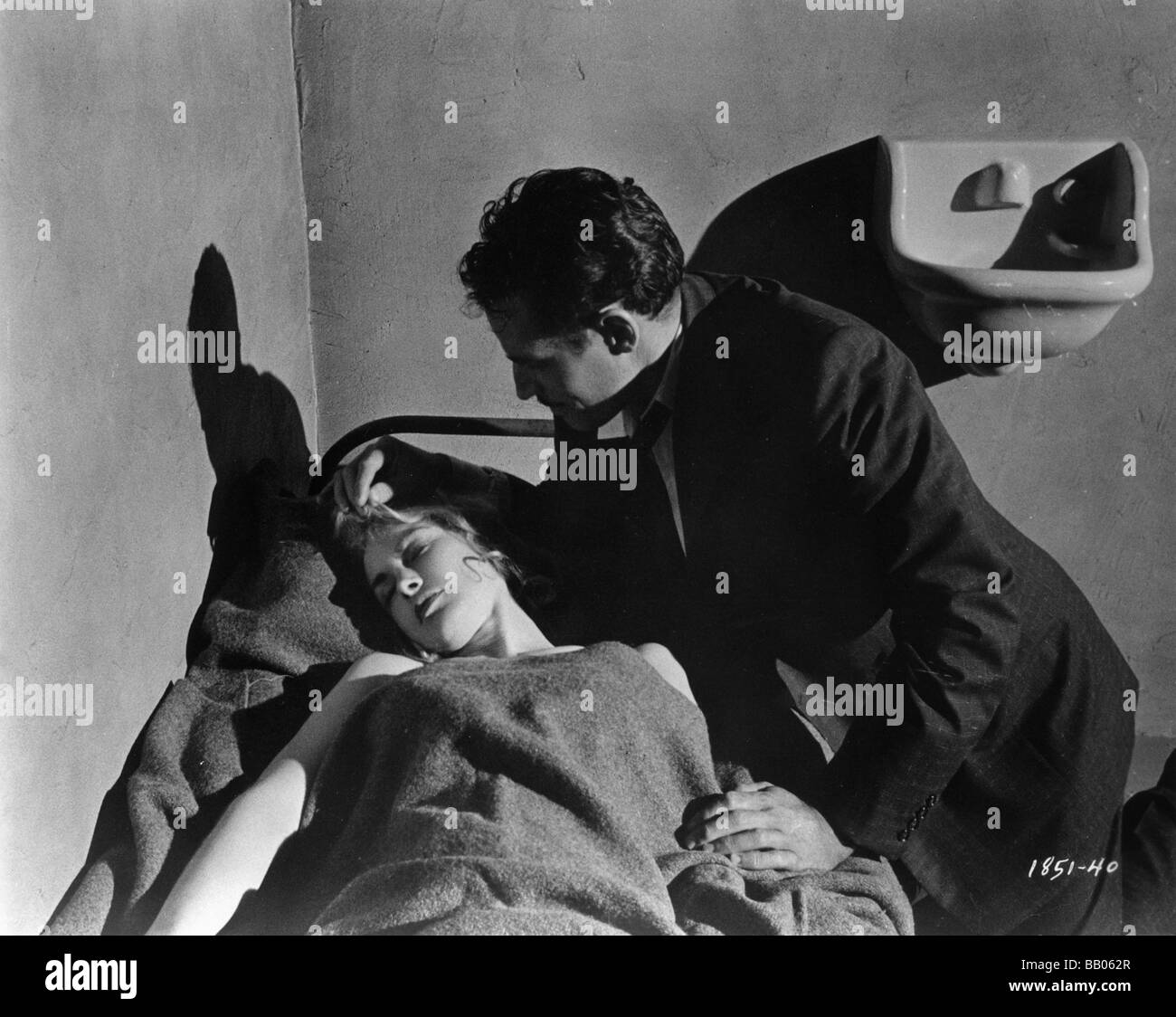 Toccare del male Anno : 1958 Direttore : Orson Welles Janet Leigh, Charlton Heston dopo un romanzo di Whit Masterson Foto Stock