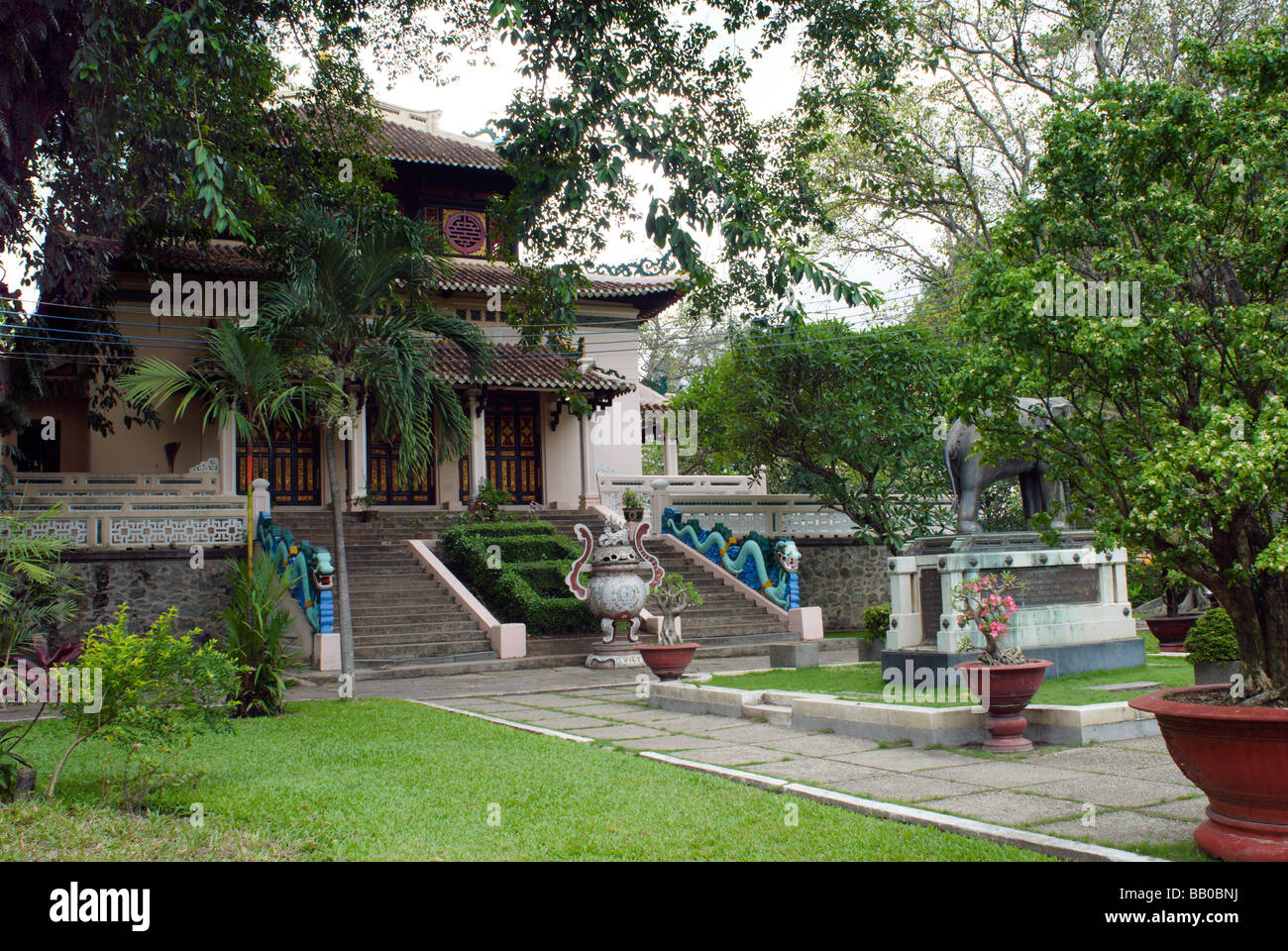 Giardino zoologico della città di Saigon. Foto Stock