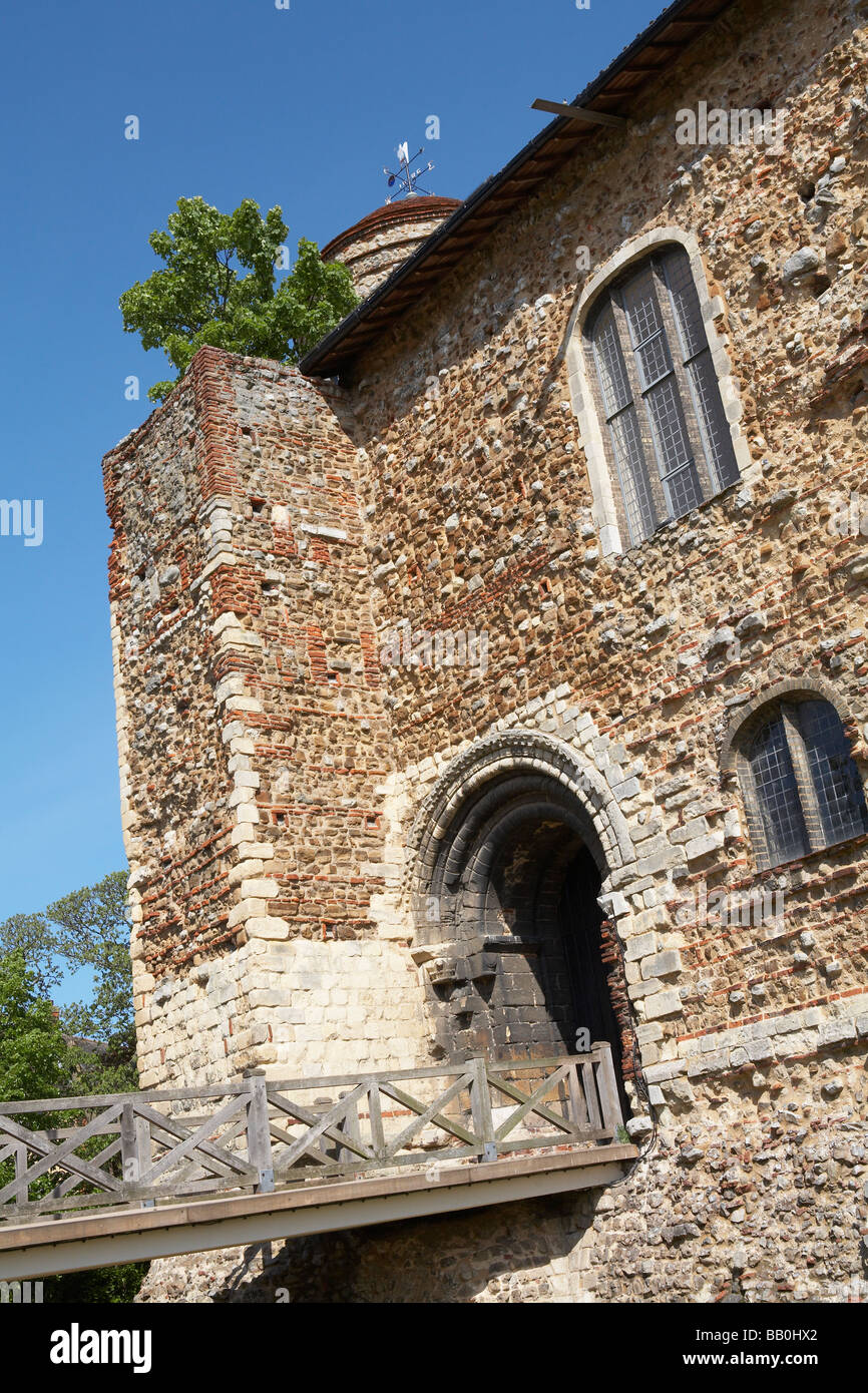 Gran Bretagna Inghilterra Essex Colchester Castle Museum ingresso Foto Stock
