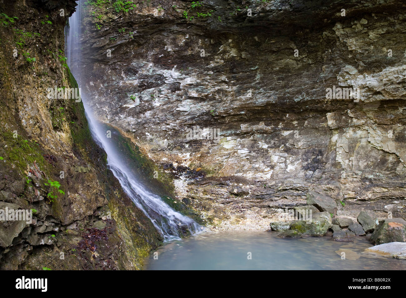 Eden cade, Buffalo National River, Arkansas Foto Stock