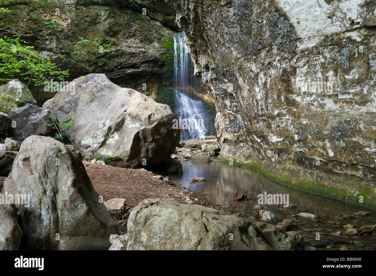 Eden cade, Buffalo National River, Arkansas Foto Stock