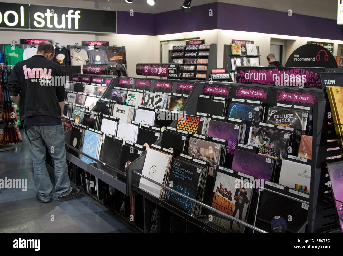 HMV Megastore - Oxford Street - Londra Foto Stock