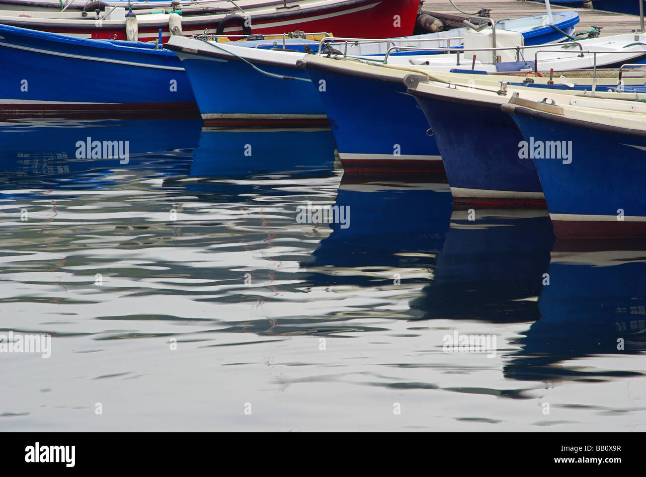 Getaria Fischkutter Getaria taglierina di pesca 02 Foto Stock