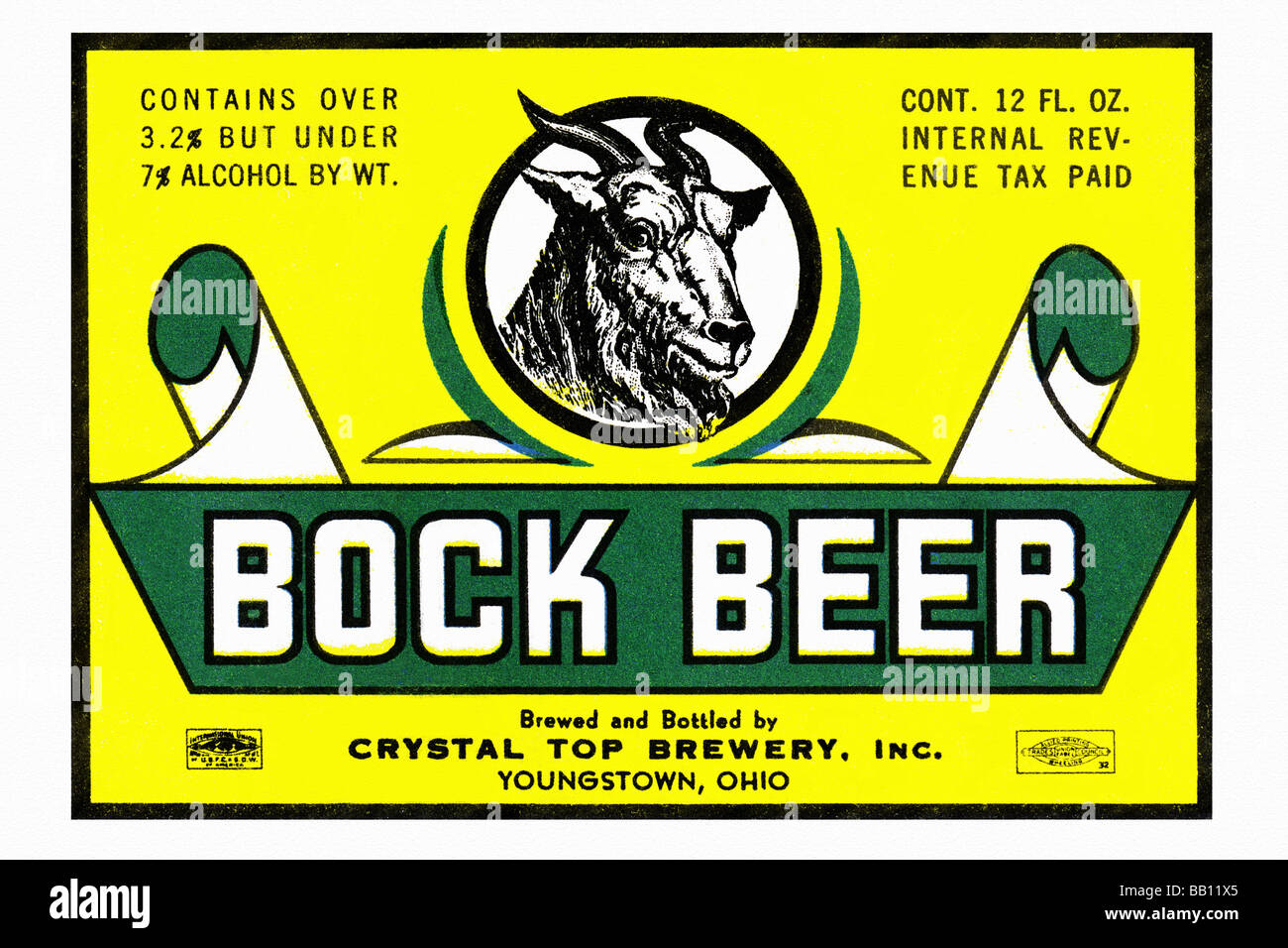 Birra Bock Foto Stock