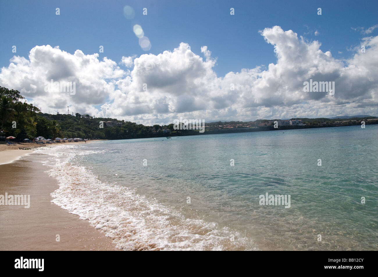 Sosua Beach, Repubblica Dominicana Foto Stock