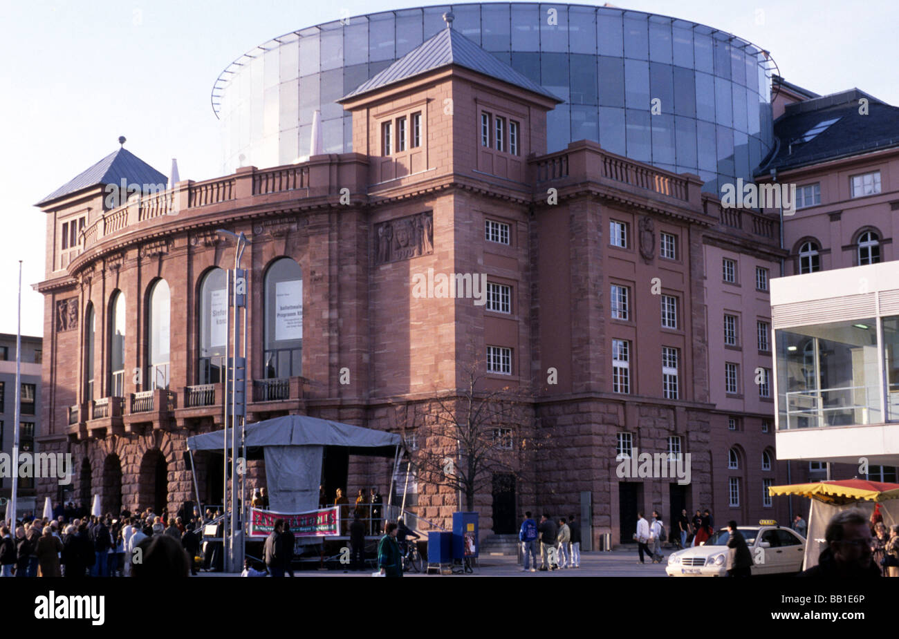 Mainz Staatstheater Foto Stock