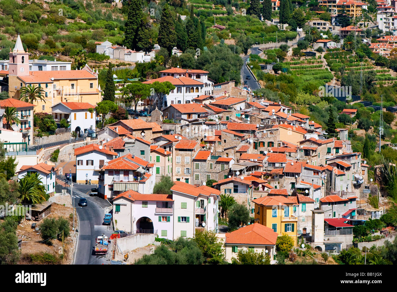 Provincia di Savona. Italia Foto Stock