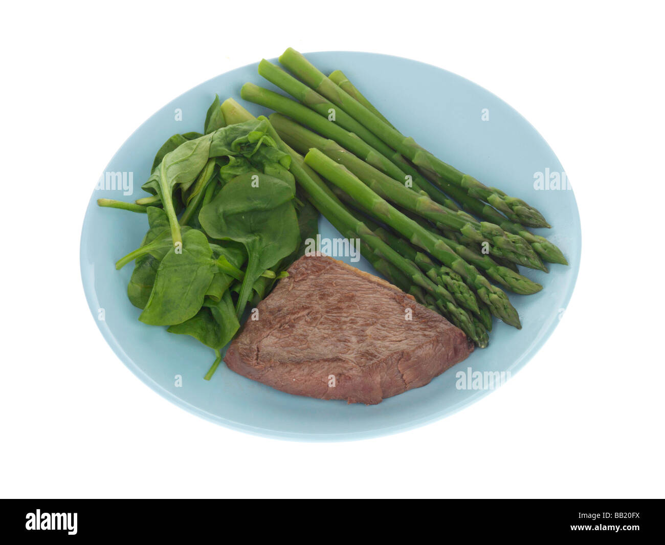 Carne magra di manzo con verdure Foto Stock
